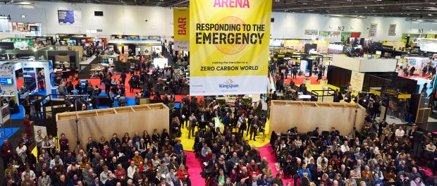 Futurebuild exhibition floor - March 2020